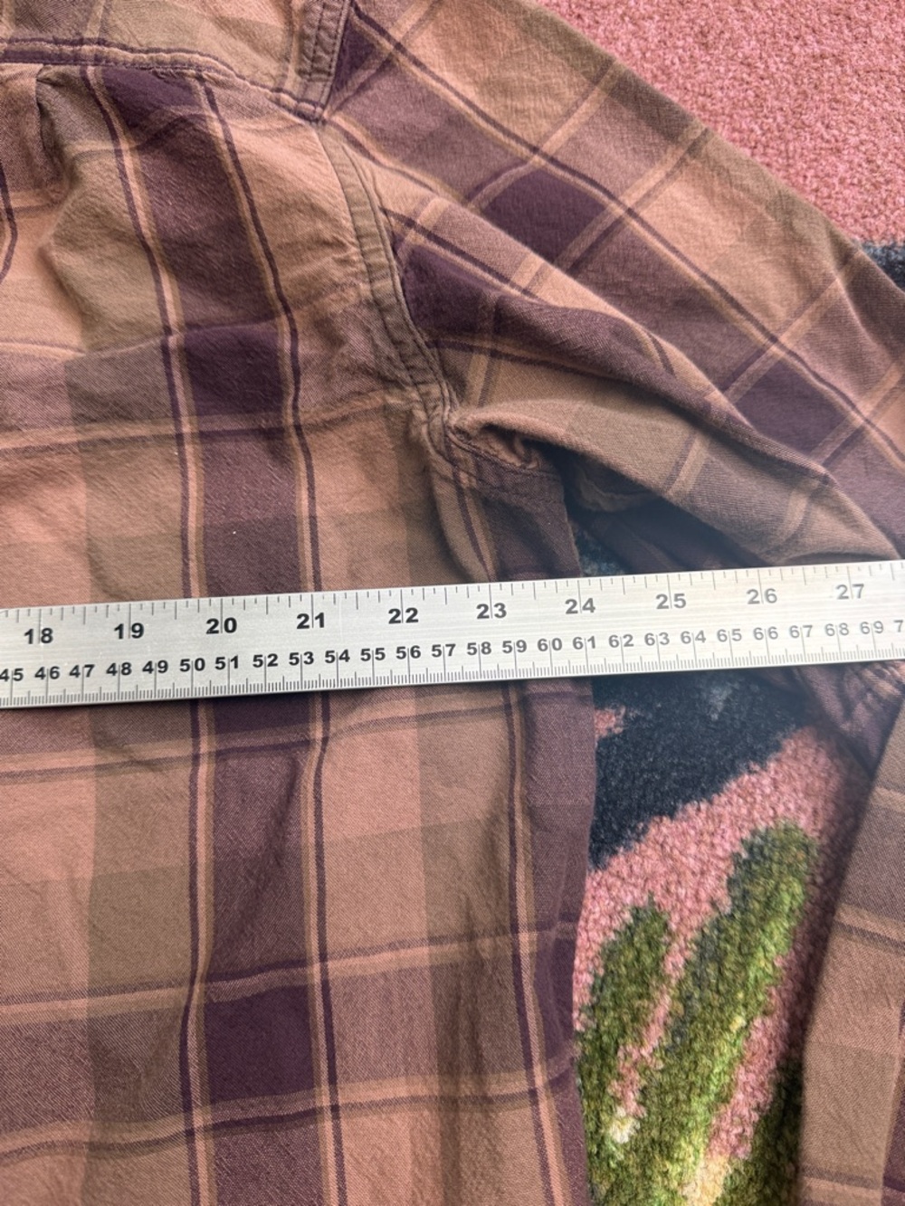 CARHARTT PLAID BUTTON UP SHIRT - Picture 7 of 8